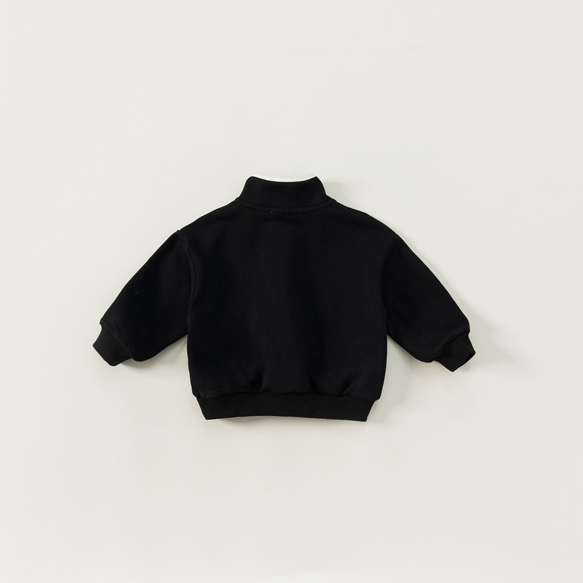 Boys black fleece