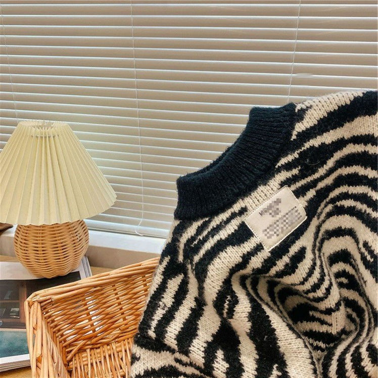 Children's Zebra Sweater - WinnieRose