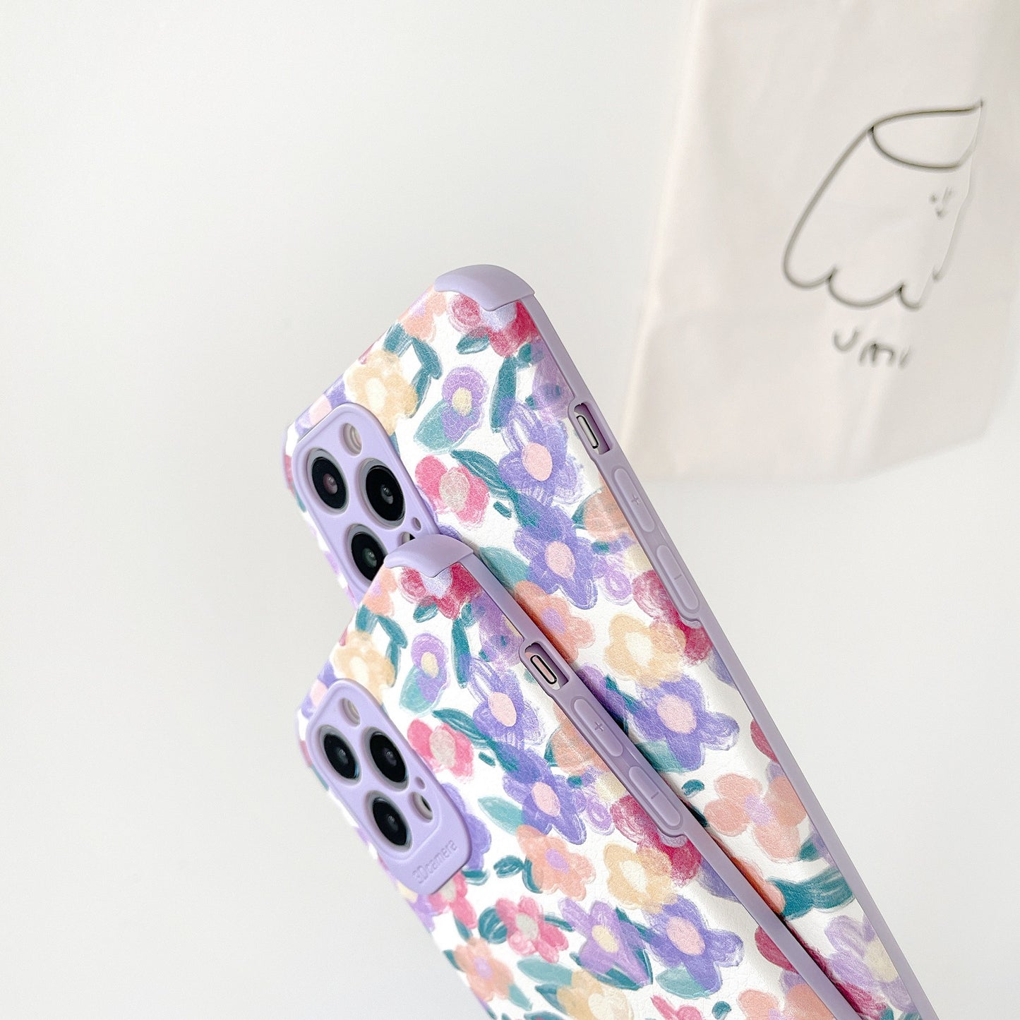 Purple Floral Phone Case - WinnieRose