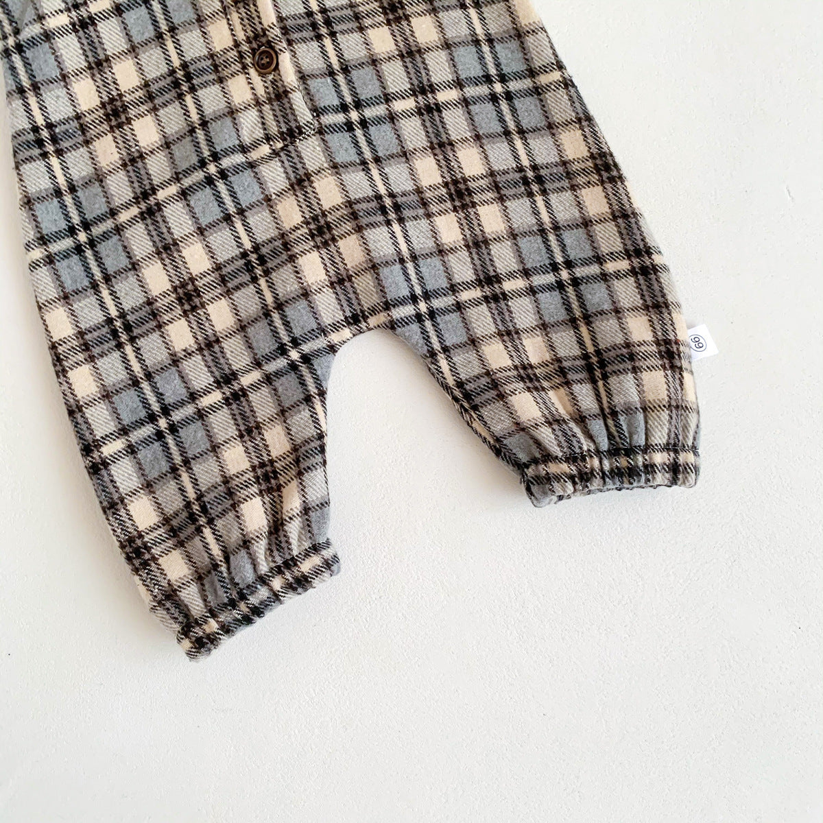 Children's Checked Dungarees - WinnieRose