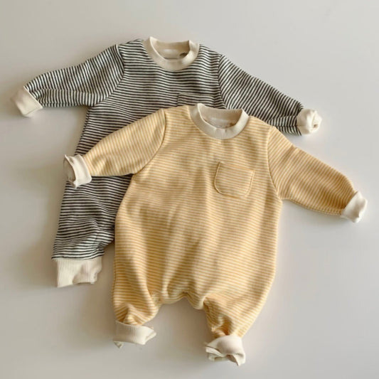 striped baby jumpsuit - WinnieRose