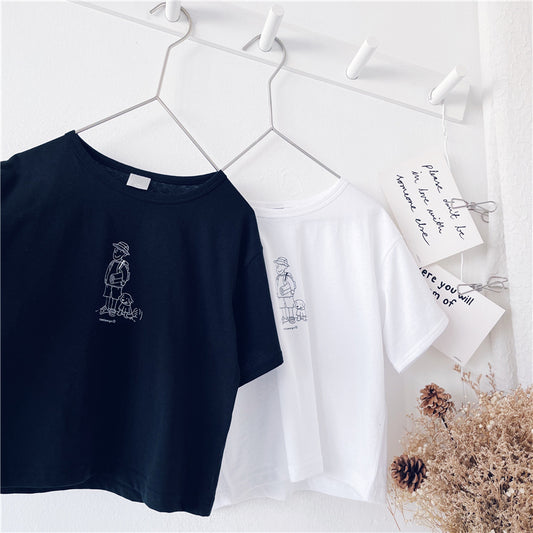 Boys illustrated Tee