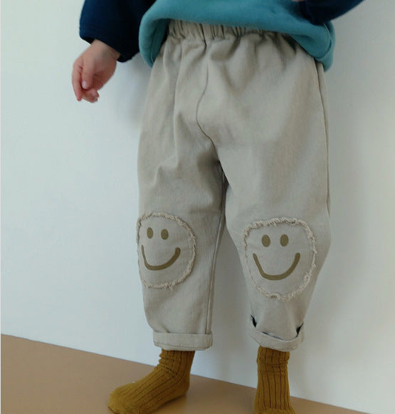 Children’s Smiley face trousers - WinnieRose