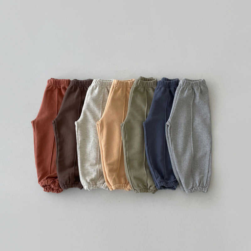 Solid colour joggers