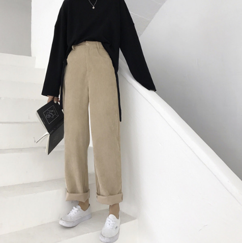 Women’s Corduroy casual pants - WinnieRose