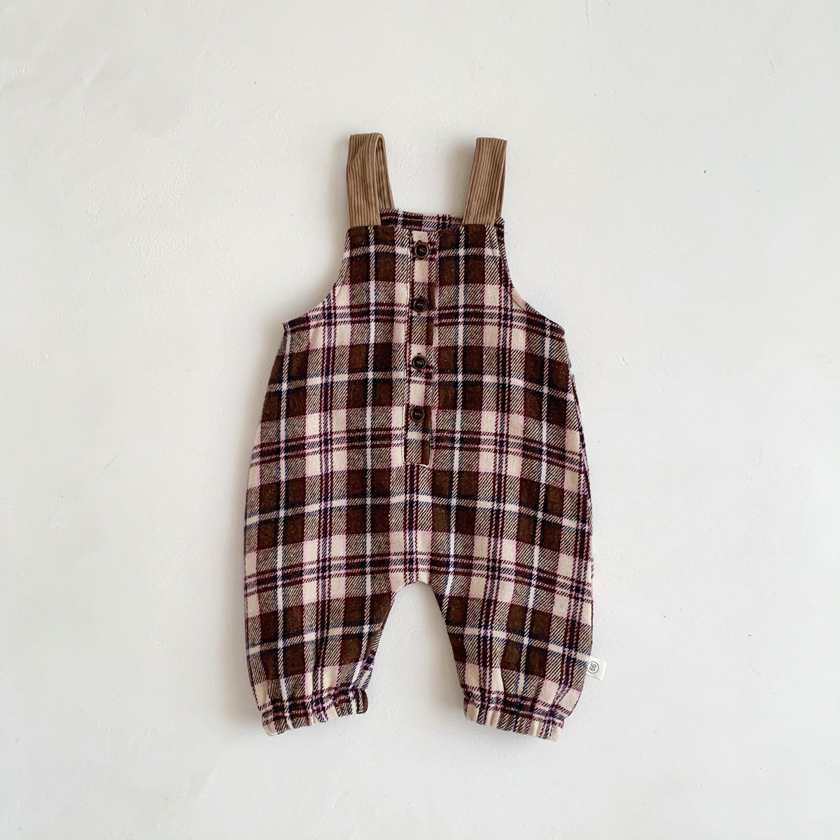 Children's Checked Dungarees - WinnieRose