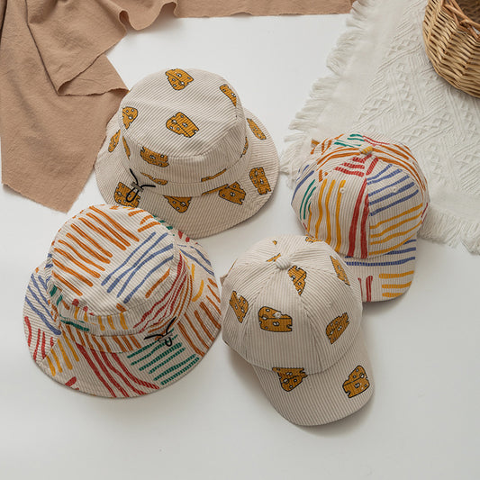 Children's printed hat