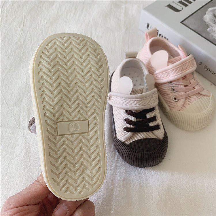 Children’s mesh canvas trainers - WinnieRose