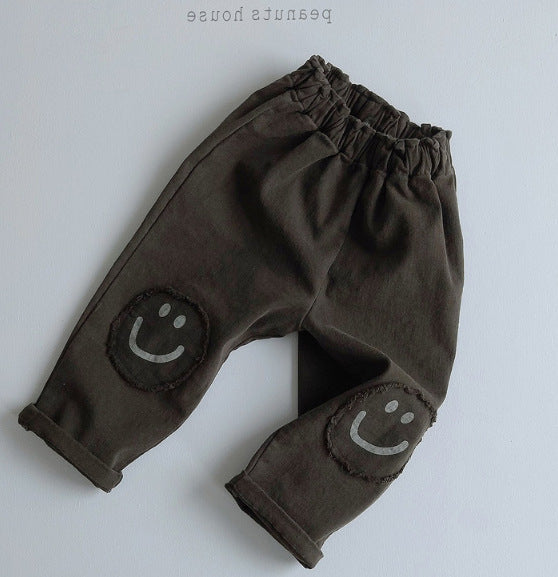 Children’s Smiley face trousers - WinnieRose