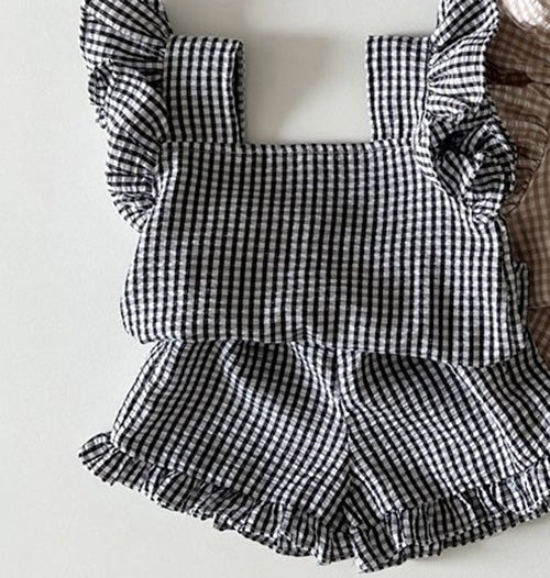 Baby Girls Plaid Set - WinnieRose