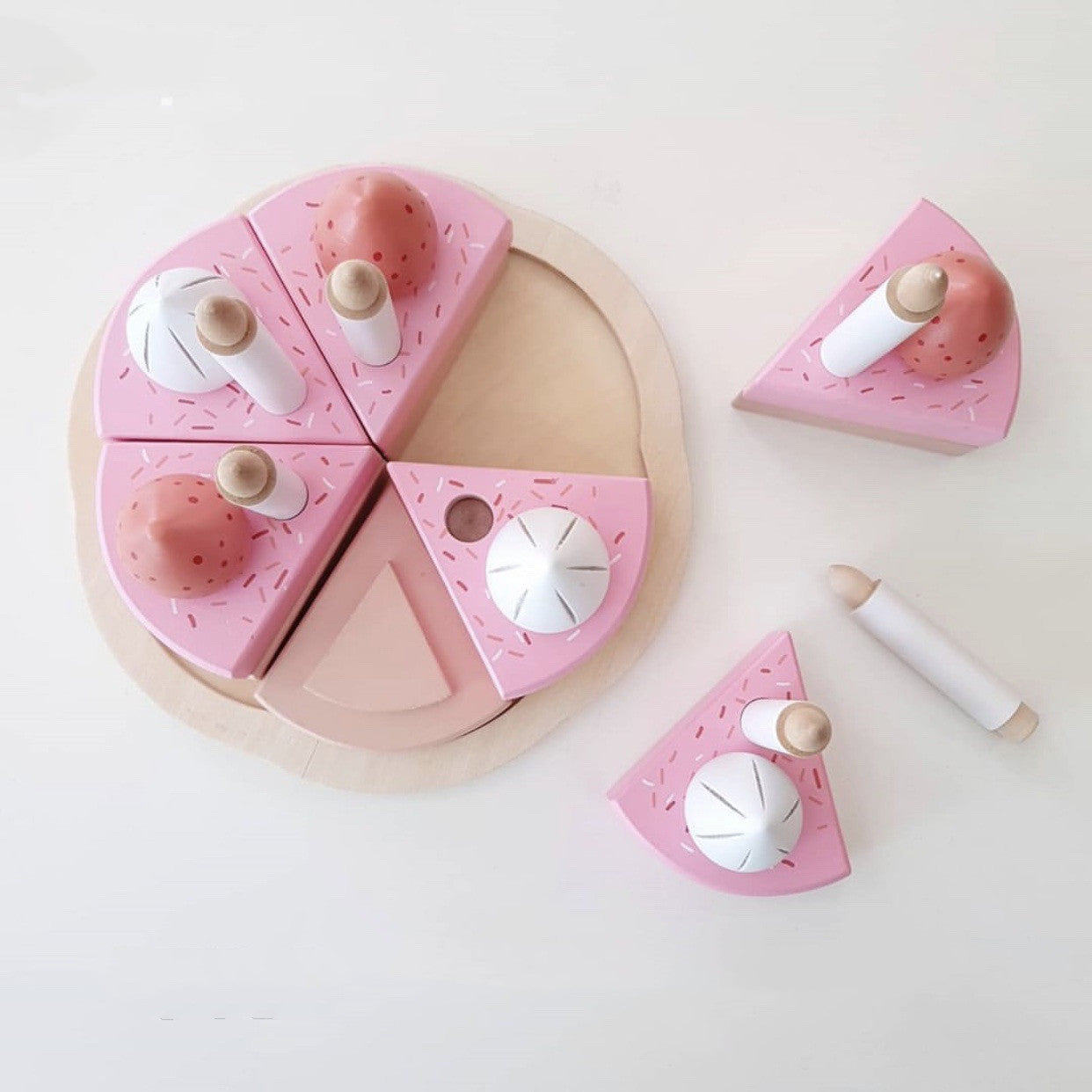 Wooden Birthday Cake Toy - WinnieRose