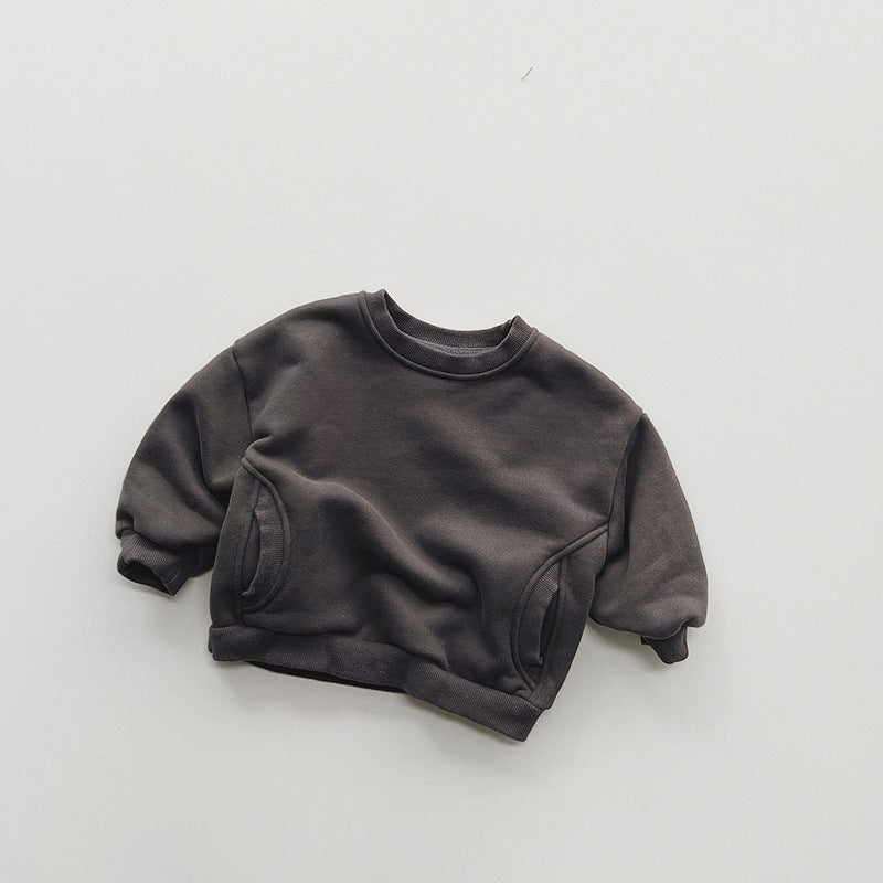 Boys pocket sweater