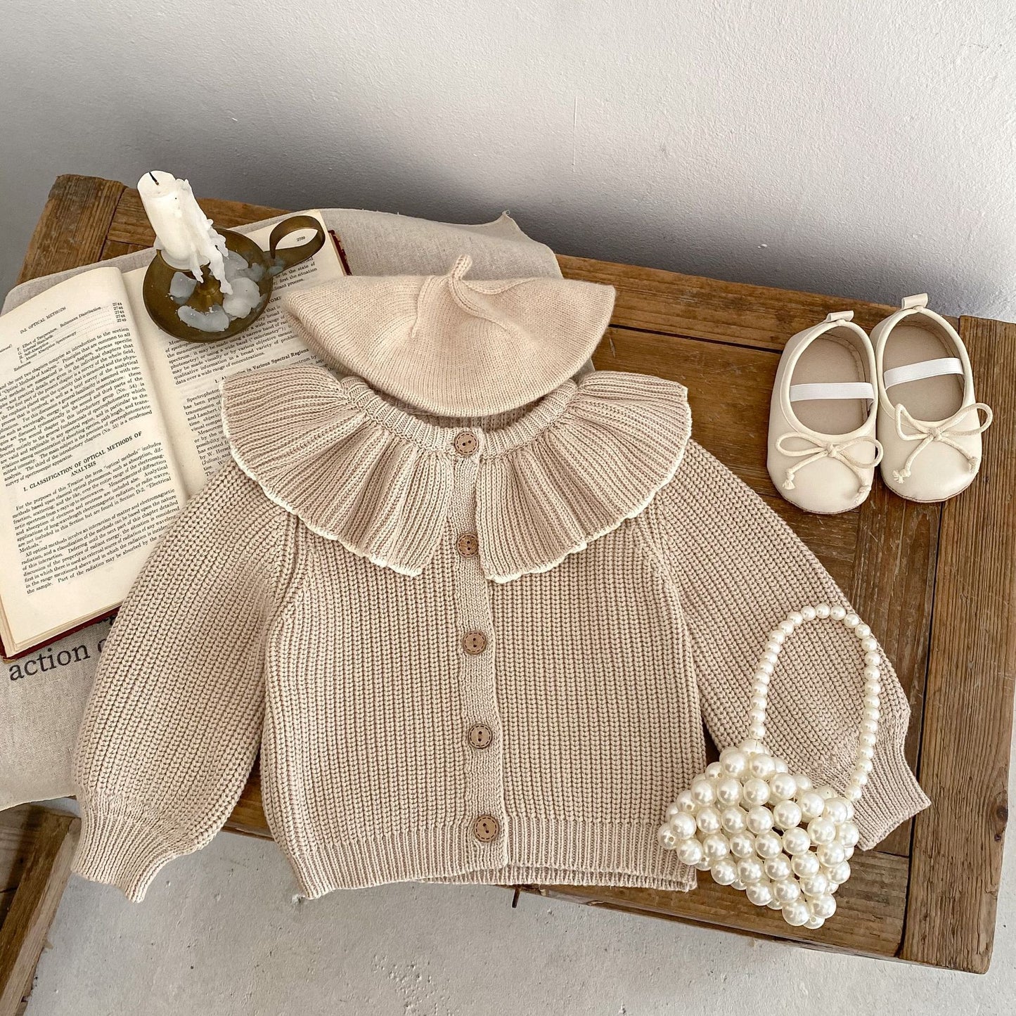 Baby Girl Ruffled cardigan