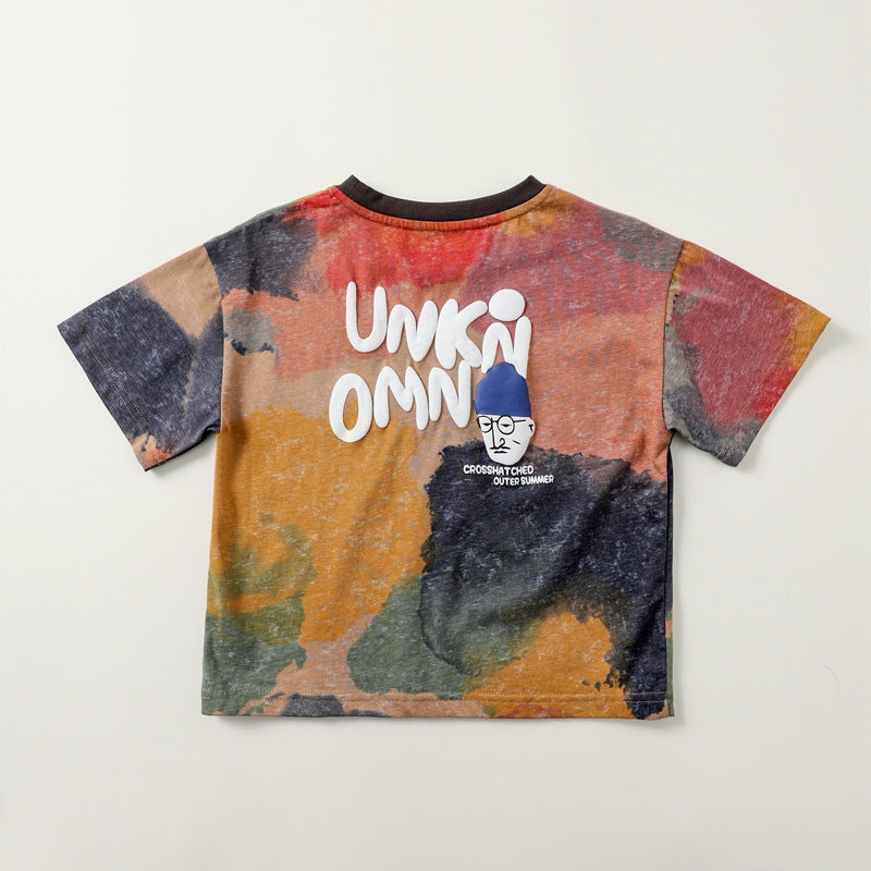 Boys' Tie-dyed T-shirt