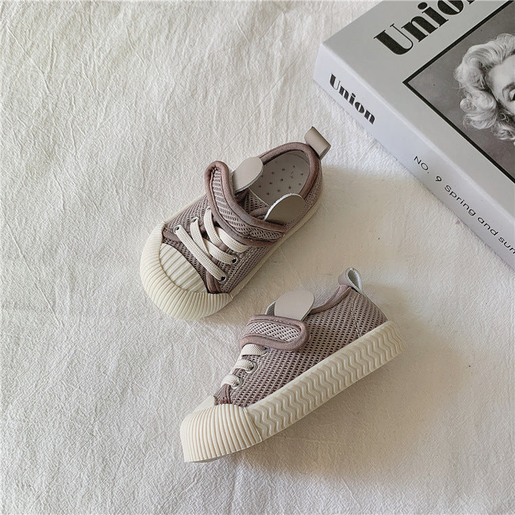 Children’s mesh canvas trainers - WinnieRose