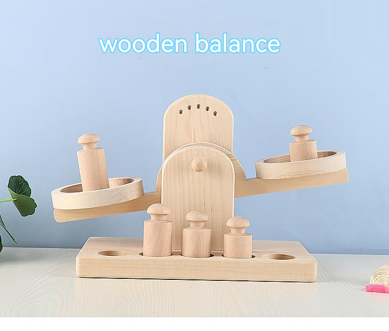 Wooden toy scale - WinnieRose