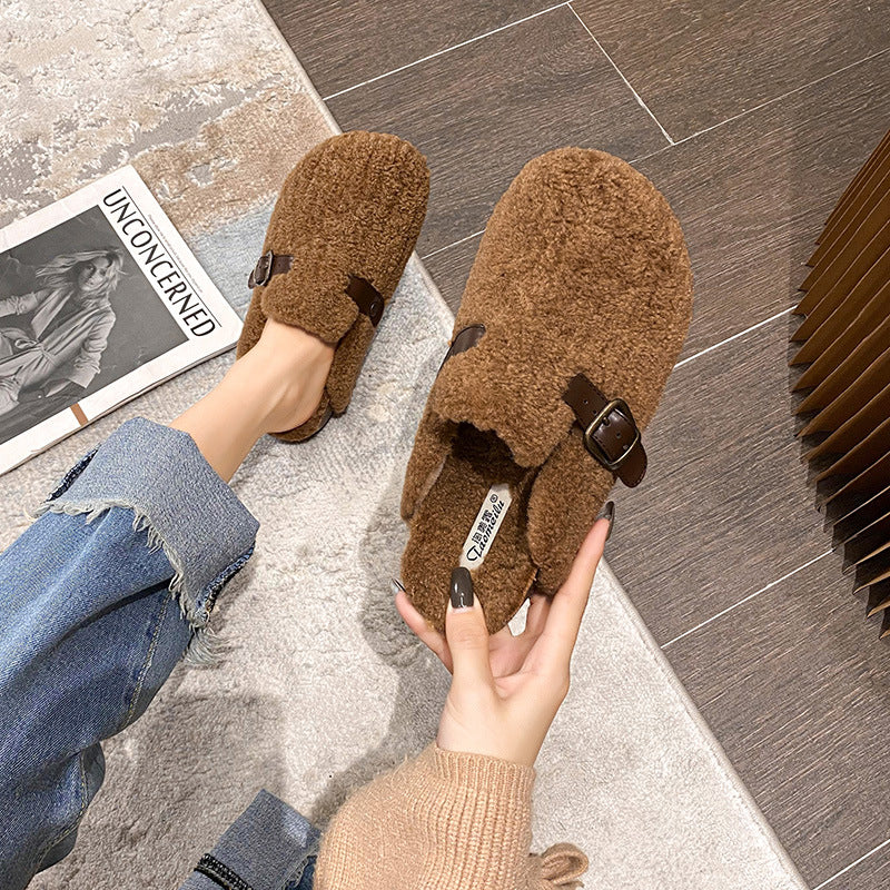 Women’s Shearling clogs - WinnieRose