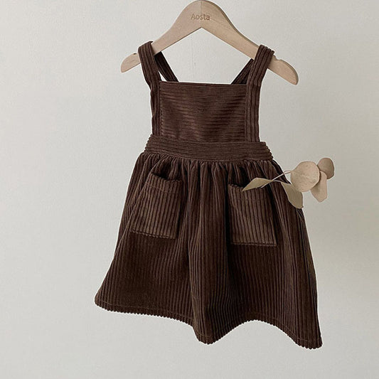 Baby girls corduroy dress