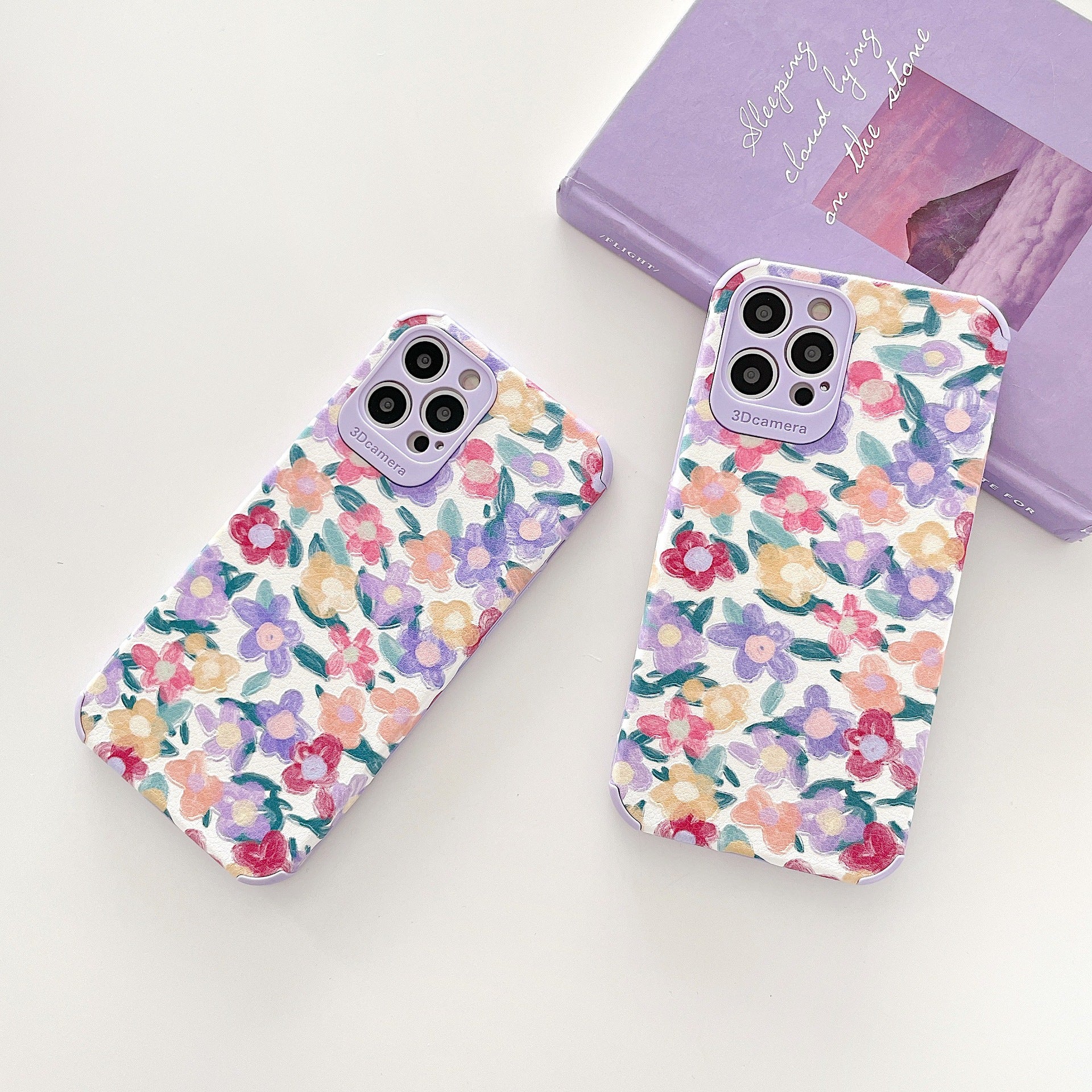 Purple Floral Phone Case - WinnieRose