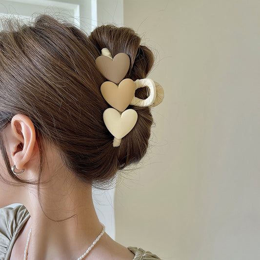 Gradient Love Heart hair clip - WinnieRose