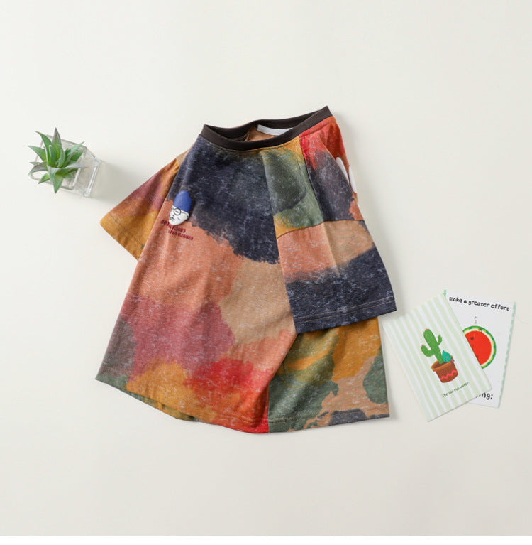 Boys' Tie-dyed T-shirt