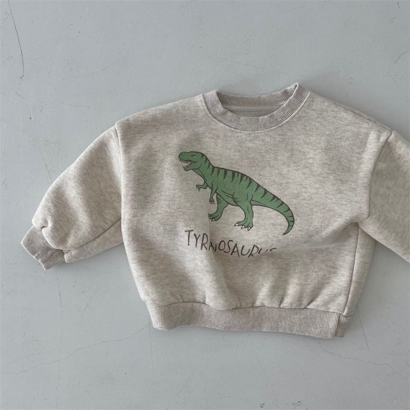 Children’s dinosaur sweater