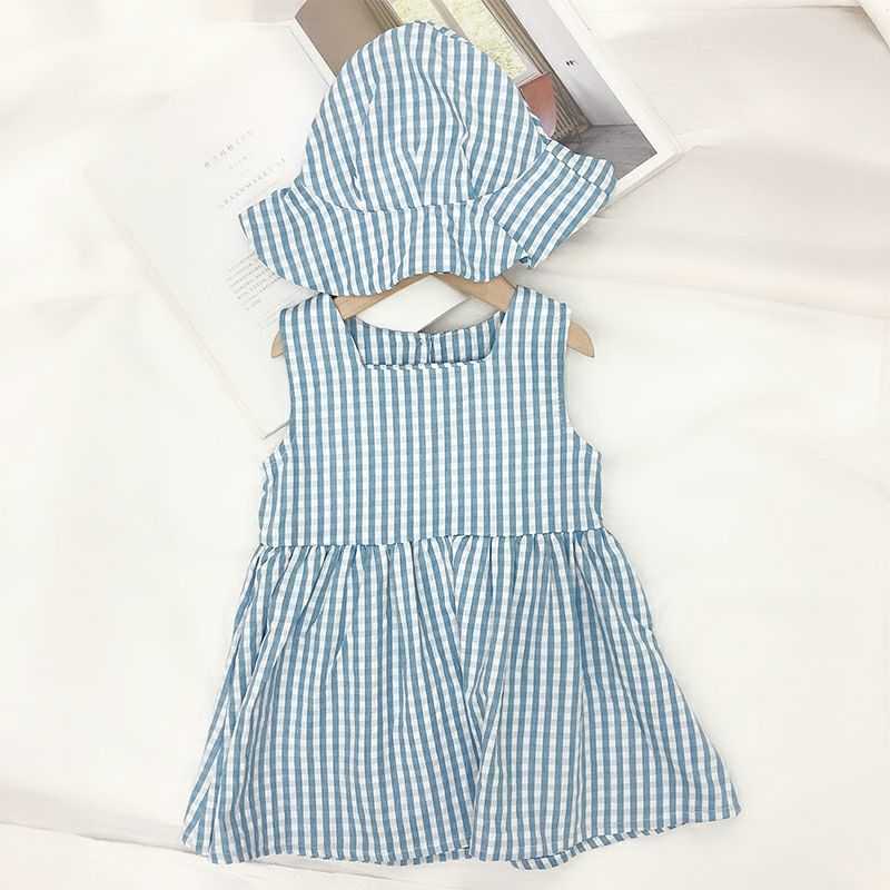 Matching striped summer dress & suit