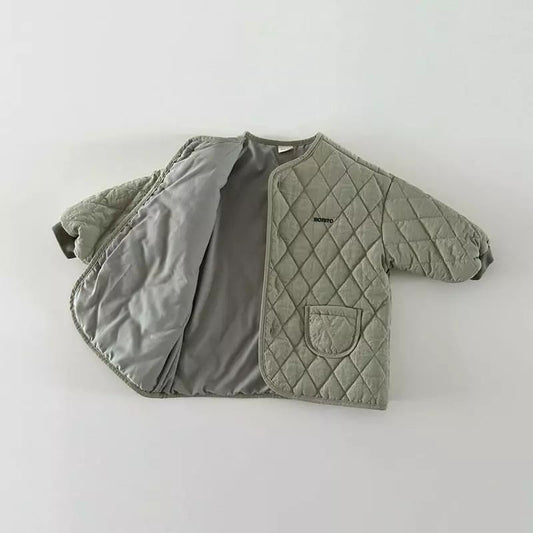 Baby’s diamond quilted jacket