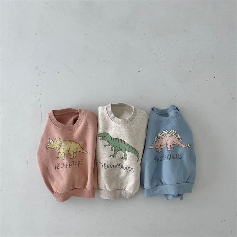 Children’s dinosaur sweater