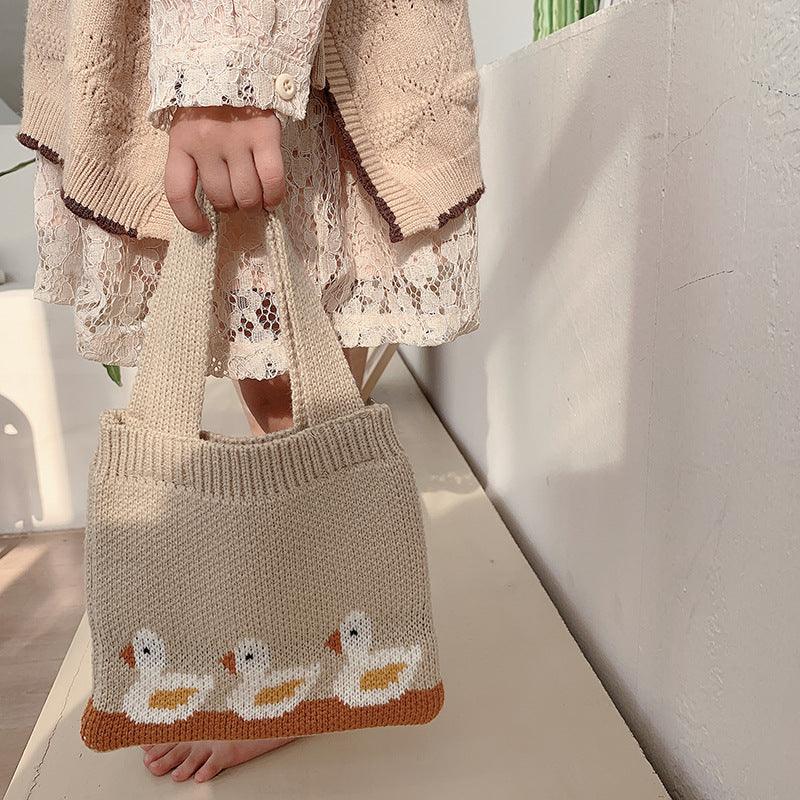 Children's Knitted Shoulder Bag - WinnieRose