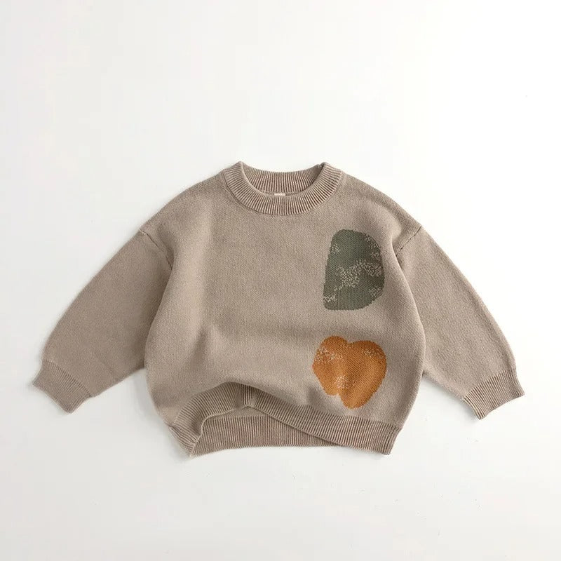 Children’s patch sweater