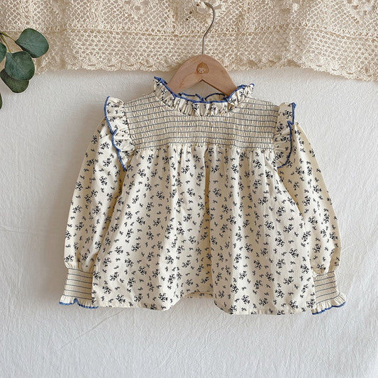 Children's Floral Long-sleeved Top - WinnieRose