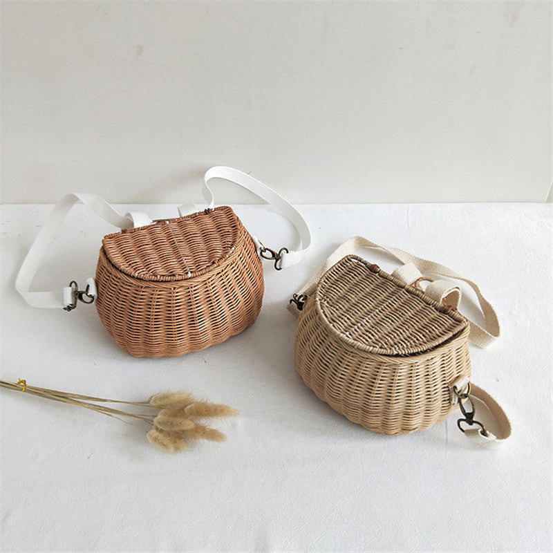 Children's Rattan bag - WinnieRose