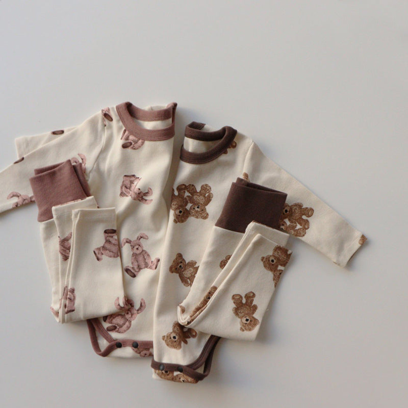 Baby teddy pyjamas - WinnieRose