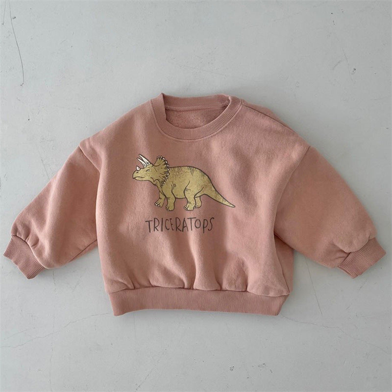 Children’s dinosaur sweater