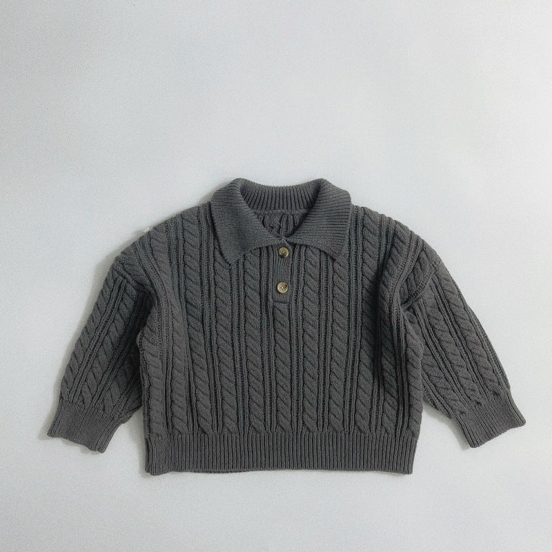 Boys knitted shirt