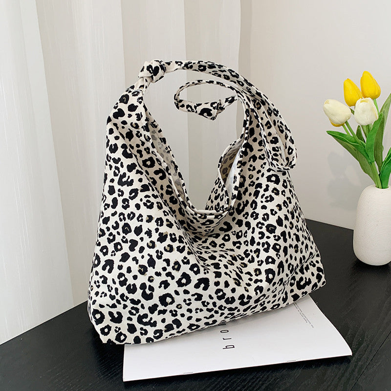 Women's Large- Leopard Print Bag