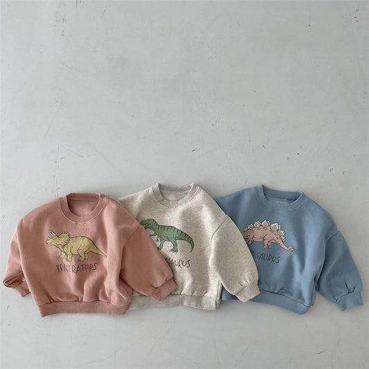 Children’s dinosaur sweater