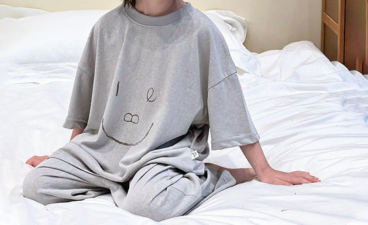 Children’s smiley pyjamas