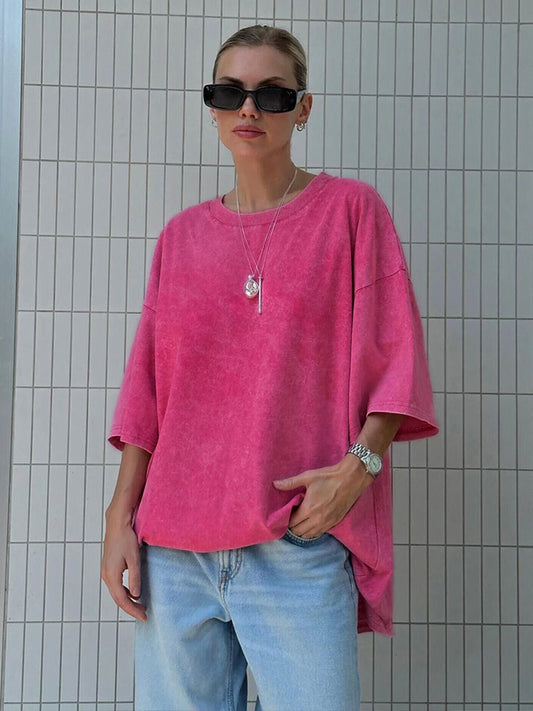 Womens washed look t-shirt