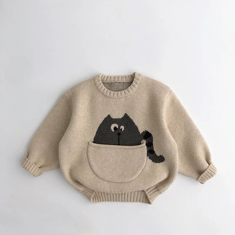 Children’s animal sweater