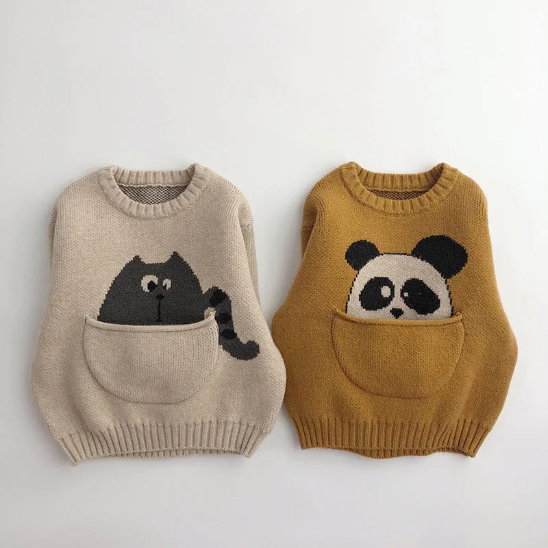 Children’s animal sweater