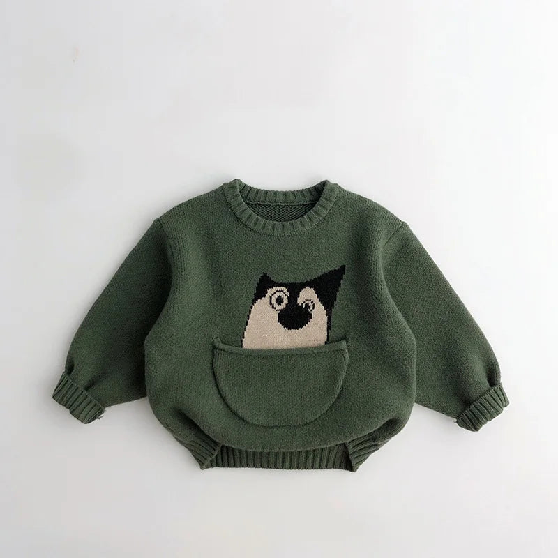 Children’s animal sweater