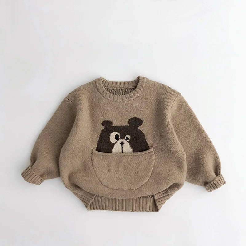 Children’s animal sweater