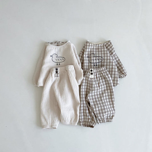 Baby duck two piece set