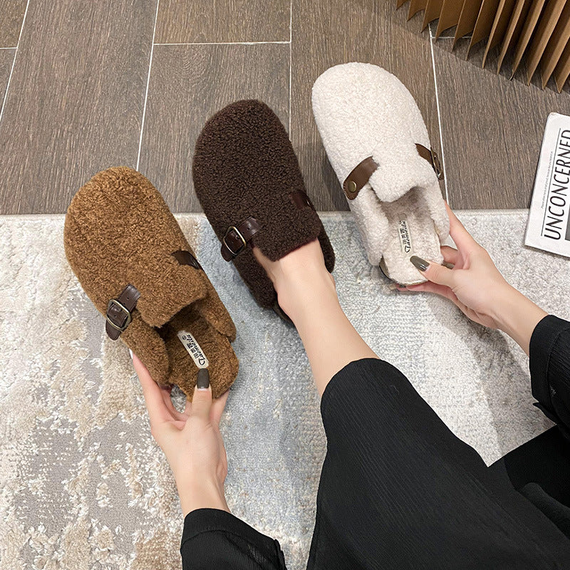 Women’s Shearling clogs - WinnieRose