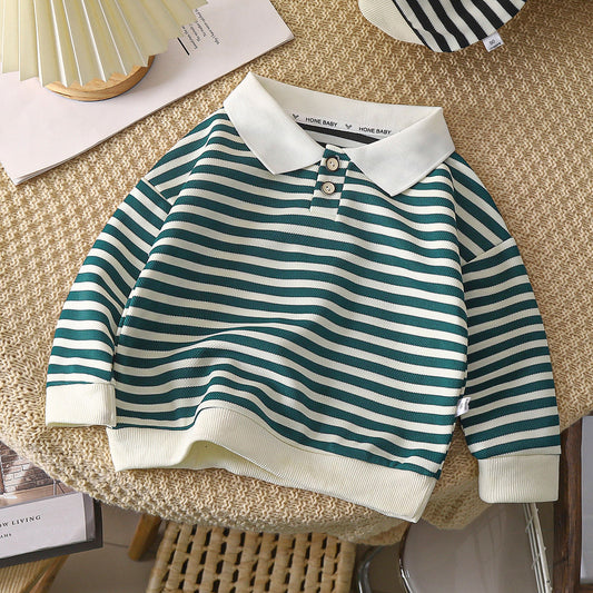 Boys' Striped polo