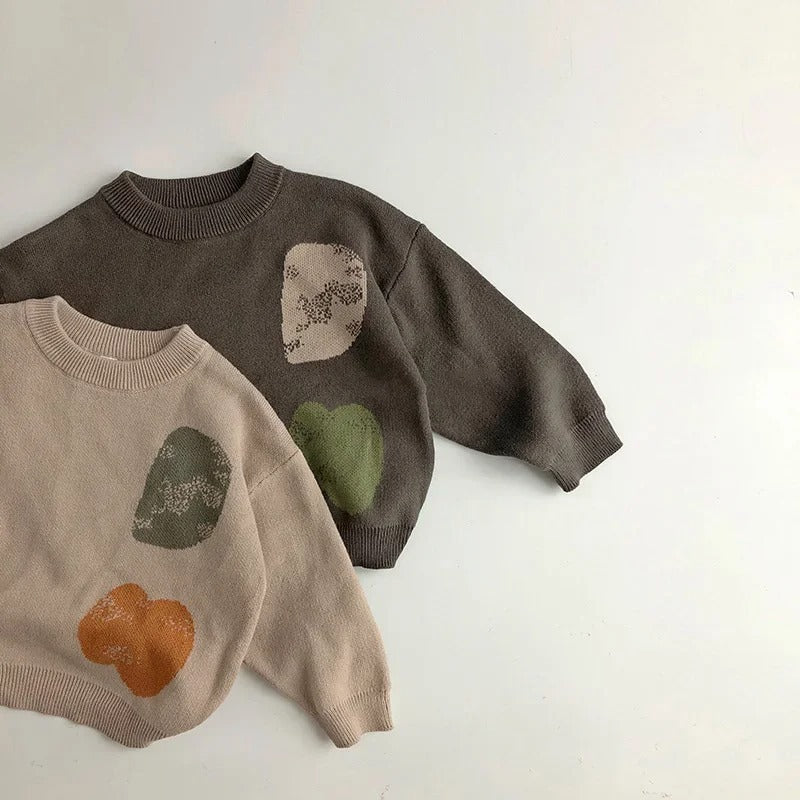 Children’s patch sweater