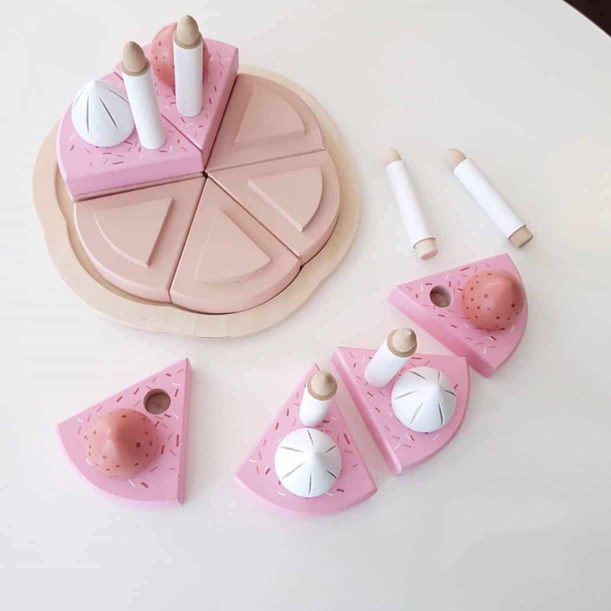 Wooden Birthday Cake Toy - WinnieRose