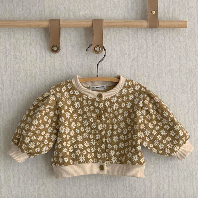 Baby Bubble Sleeve Cardigan - WinnieRose